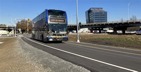 New bus lane from Bridgeport Road to Highway 99 complete | Urbanized