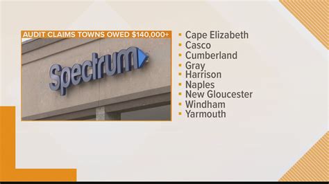 Audit Claims Spectrum Owes Thousands To Multiple Maine Towns