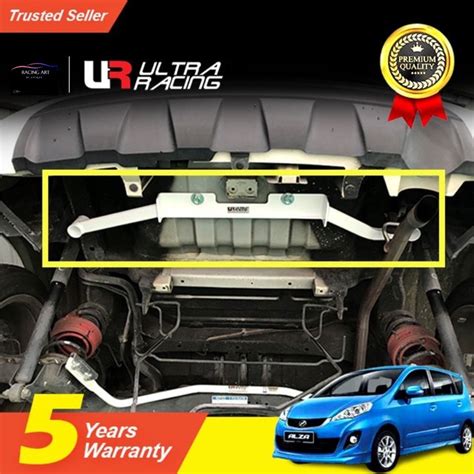 Perodua Alza 2009 2020 Ultra Racing Rear Torsion Bar Shopee