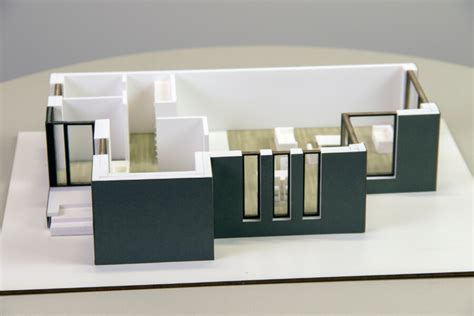 Demountable House Model Architectural Scale Models