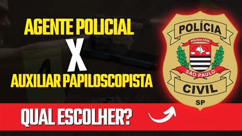 Pcsp Agente Policial X Auxiliar De Papiloscopista Youtube