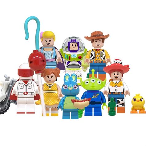 Toy Story Buzz Lightyear Woody Minifigure Building Blocks Wm