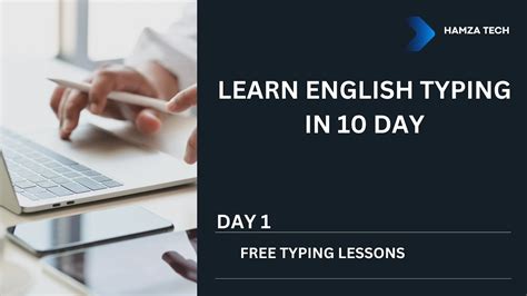 Learn English Typing In Days Lesson Youtube