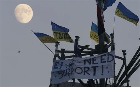 Ukrainian Opposition Presses With Massive Rally The Times Of Israel