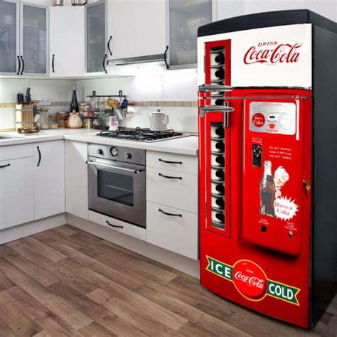 Fridge Vinyl Sticker Coca Cola And Pepsi Self Adhesive Etsy