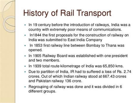 Introduction to railway engineering