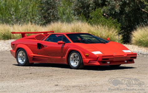 Car Lamborghini Countach 25th Anniversary Edition 1989 for sale - PostWarClassic