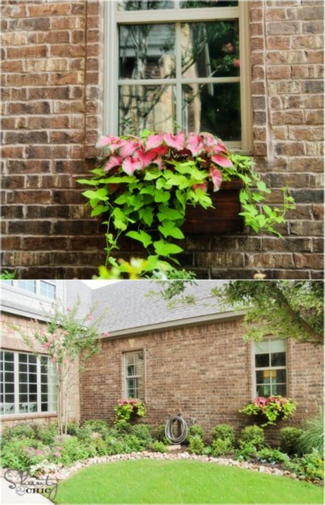 20 Gorgeous Diy Window Flower Box Planters To Beautify Your Home Diy