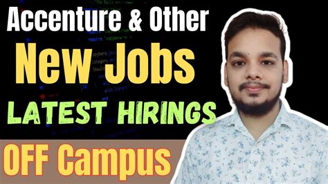 Accenture Hiring Freshers Off Campus Drive 2021 2022 2023