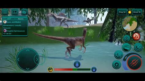 Jogando De Velociraptor The Cursed Isle YouTube