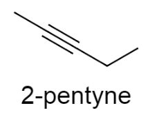 Draw The Structure Of The Molecule 2 Pentyne Study