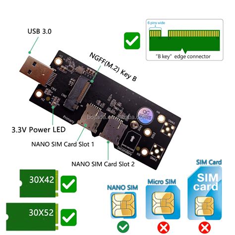 G G Lte Wireless Module Ngff M B Key Key B Slot To Usb