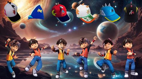 Boboiboy Galaxy Kuasa Elemental Hunting Topi Elemental Fusion Boboiboy