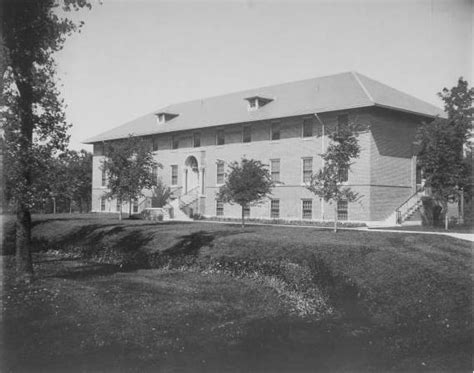 Throwback To A Springtime Scene Of Pine Hall In 1933