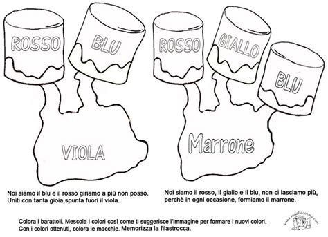 Colori Attività Con I Colori Scuola Materna Attività Con Il Colore