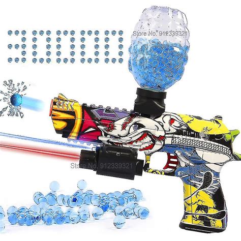 New Electric Gel Water Beads Soft Foam Toy Gun Full Auto Blasters