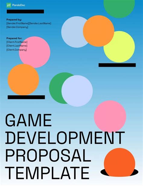 Game Development Proposal Delivery Schedule Pricing Table Proposal