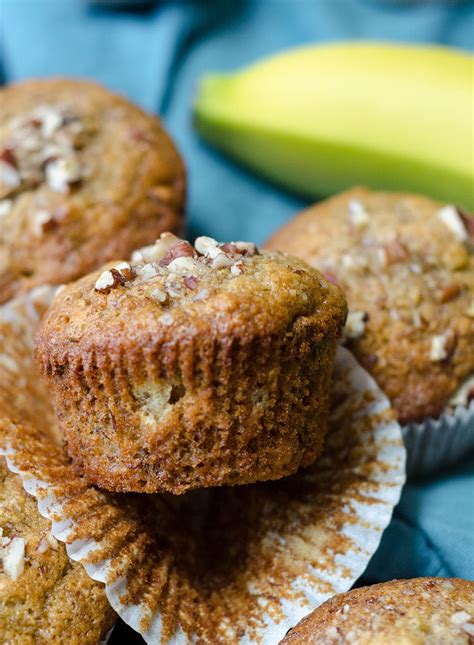 Perfect Banana Nut Protein Muffins Kathleen Tesori