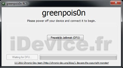 Tuto Jailbreak Ios Untethered Avec Greenpois N Rc Pour