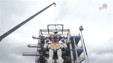 Movable Full Scale Gundam Revealed In Yokohama Japan