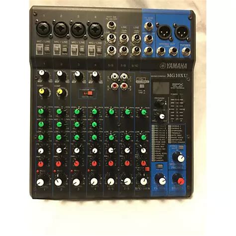 Used Yamaha MG10xu Powered Mixer | Guitar Center