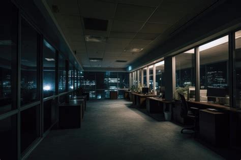 Premium AI Image | Empty modern office space