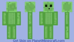 Naked Slime Minecraft Skin