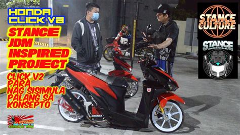 HONDA CLICK V2 Stance JDM Inspired Project EP 138 YouTube