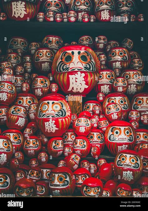 Katsuoji The Temple Of Daruma Dolls In Osaka Japan Stock Photo Alamy