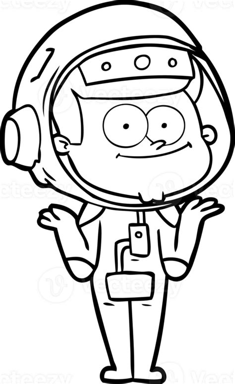 Dibujos Animados De Astronauta Feliz 42276188 Png