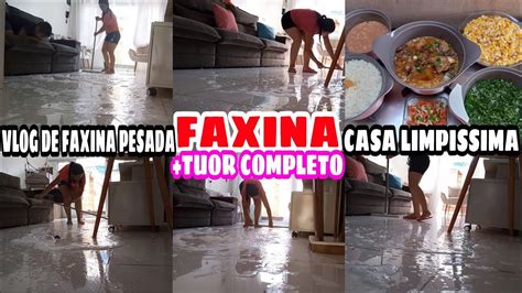 Tuor Completo E Faxina Completa Na Sala Faxin O Cansei Lavei Tudo