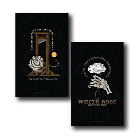 The White Rose Resistance Prints