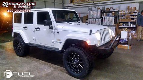 Jeep Wrangler Fuel Maverick D Black Milled X