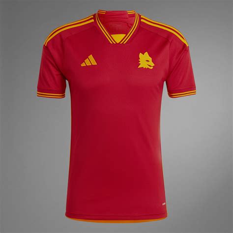 As Roma Adidas Home Kit Football Shirt Culture Latest