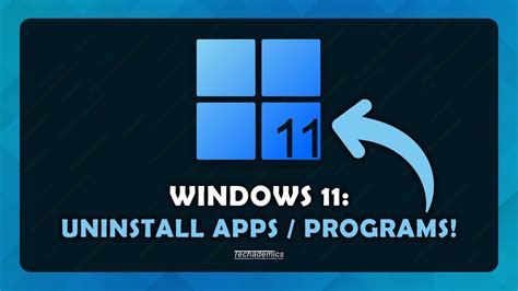 How To Uninstall Apps On Windows 11 Tutorial Youtube