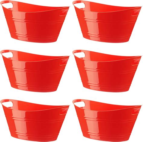 Amazon Patelai 6 Pcs Ice Buckets Bulk Plastic Ice Buckets With