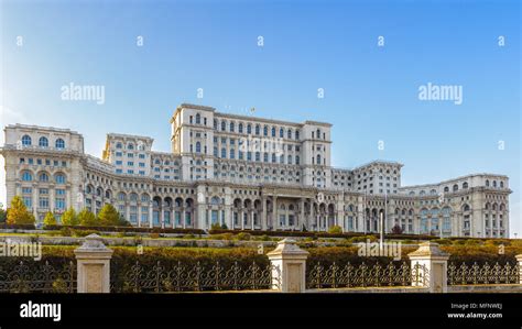 Palace Of The Parliament Palatul Parlamentului Bucharest Romania Palace Is The World S