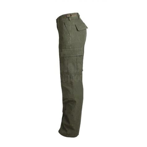 Mil Tec Us Bdu Pants Womens Rip Stop Predprané Olive Military Range