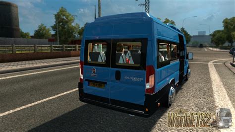 Passenger Minibus Fiat Ducato For Euro Truck Simulator 2