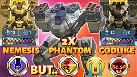 Mech Arena Paragon Rocket Mortar 12 Phantom Sneaky Assassin