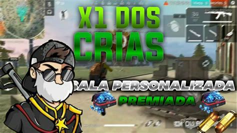 SALA PREMIADA X1 DOS CRIAS AO VIVO 4 VS 4 PEGANDO MESTRE LBFF