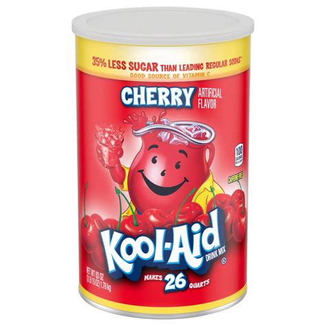 Kool Aid Cherry Drink Mix Shop Mixes And Flavor Enhancers At H E B