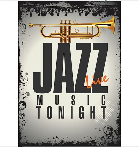 Premium Vector Jazz Concert Poster