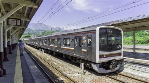 Japanese Nikko Line Train To Nikko Editorial Image Image Of Travel