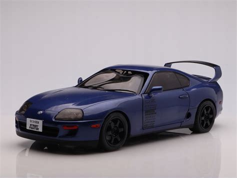 Toyota Supra Mk4 A80 Streetfighter 1993 Blue Solido 1 18 Bcm