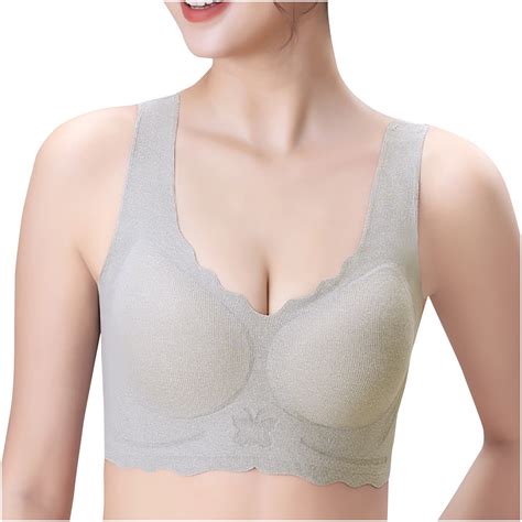 Munlar Womens Bras Push Up Plus Size No Wire Seamless Full Coverage