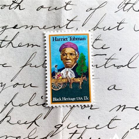 Stamp Harriet Tubman - Etsy