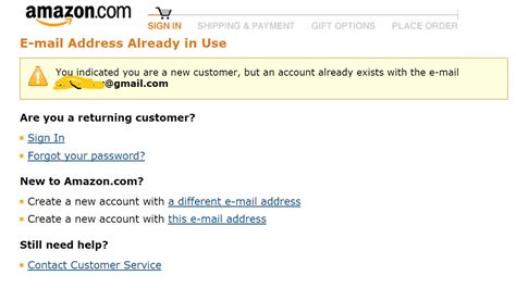 How To Reset An Amazon Password To An E Mail Account That We Registered