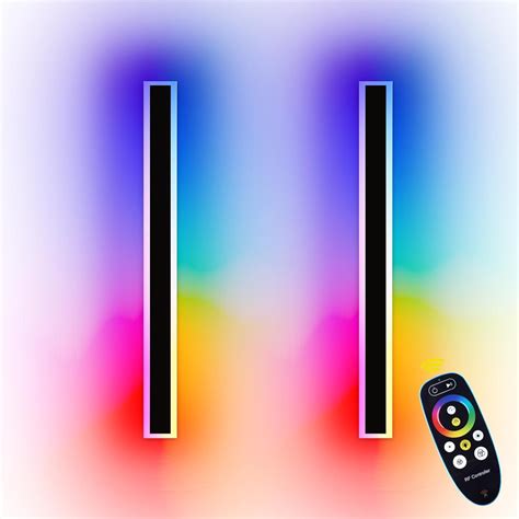 Riceears Pack Outdoor Wall Lights For House Inch Rgb Wall Sconces