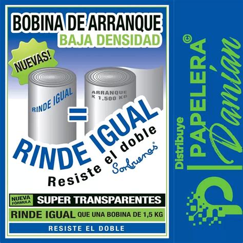 Bolsas Arranque Baja Densidad X Transparente Cristal Rinde Igual